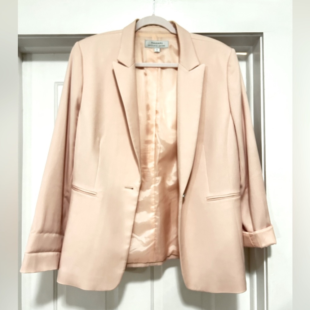 Pink Tahari Blazer- size 14